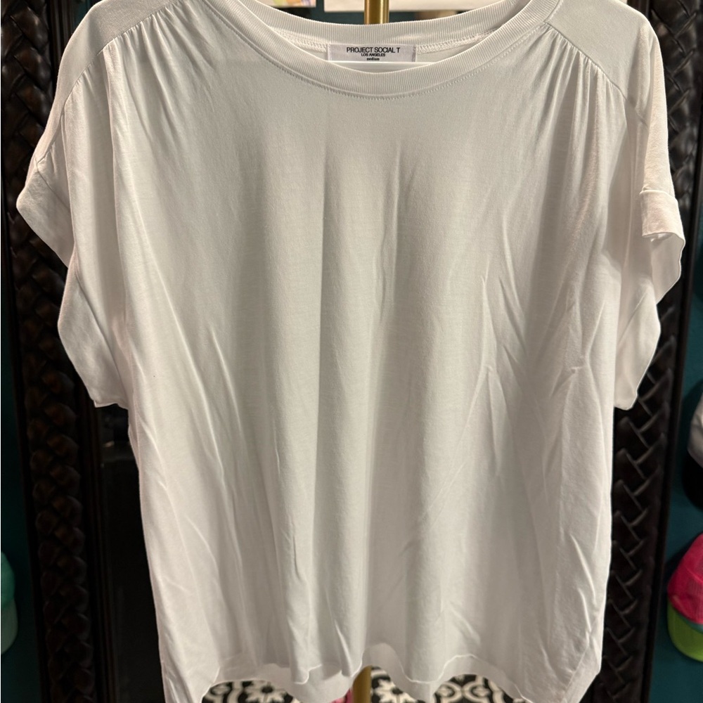 Project Social T Classic White Short Sleeve Tee